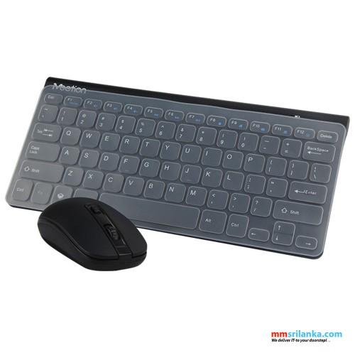 Meetion MT-Mini 4000 Mini Keyboard & Mouse Combo Pack (6M)